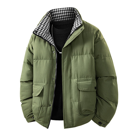 Chaqueta de Algodón Grueso Casual Holgada para Hombres Jóvenes - Image 7