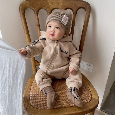 Pijama Enterizo Polar Forrado para Bebés - Otoño Invierno - Image 16