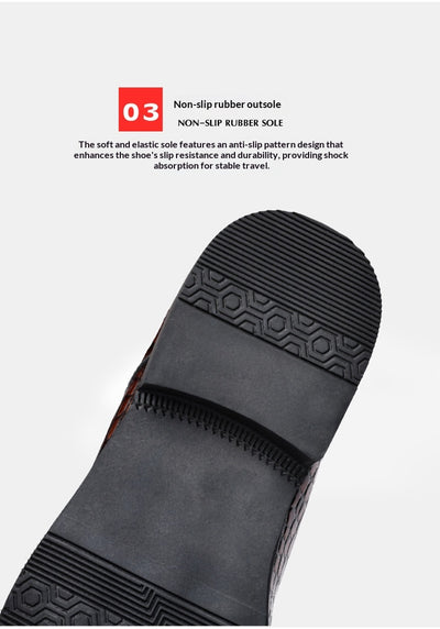 Zapatos de Cuero Inglés Grano Pez para Hombre - Estilo Business Casual - Image 13