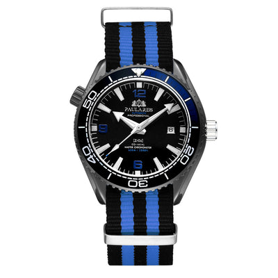 Reloj Mecánico Automático con Esfera Luminosa y Correa Canvas para Hombre - Image 16