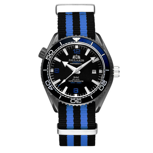 Reloj Mecánico Automático con Esfera Luminosa y Correa Canvas para Hombre - Image 16