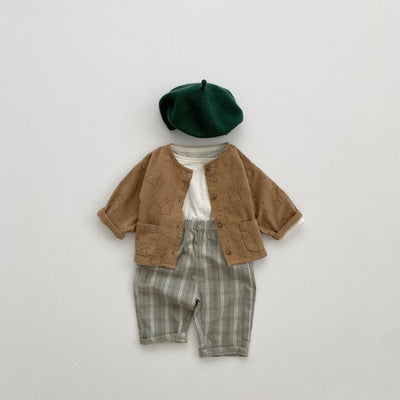 Pantalones a Cuadros Casuales para Niño - Comodidad y Estilo - Image 4