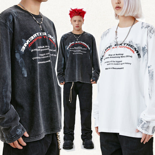 Camiseta Street Niche Desgastada a Mano - Image 13