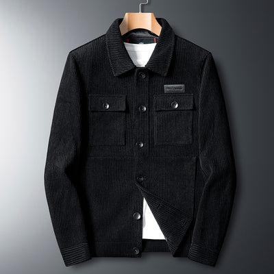 Chaqueta Oversized de Moda Coreana para Hombre - Image 4