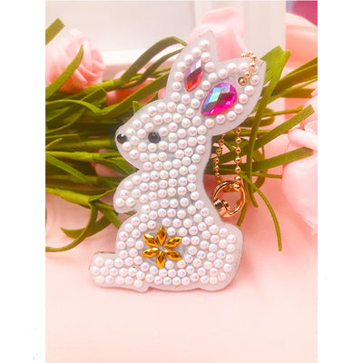 Llavero de Pintura de Diamantes Animalito Adorable - Colgante para Bolso - Image 3