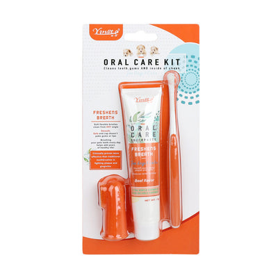 Kit de Limpieza Dental para Mascotas con Cepillo de Moda - Image 3