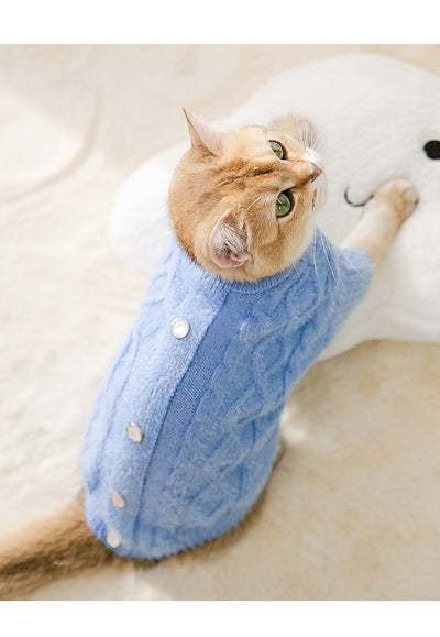 Suéter Gatito Tejido Cálido para Otoño e Invierno - Image 16