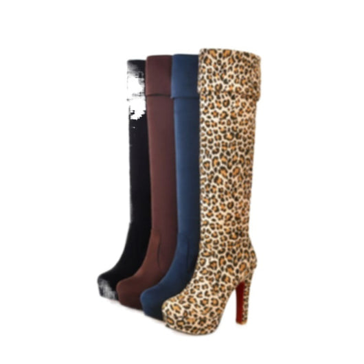 Botas Altas Hasta La Rodilla Para Otoño E Invierno - Image 3