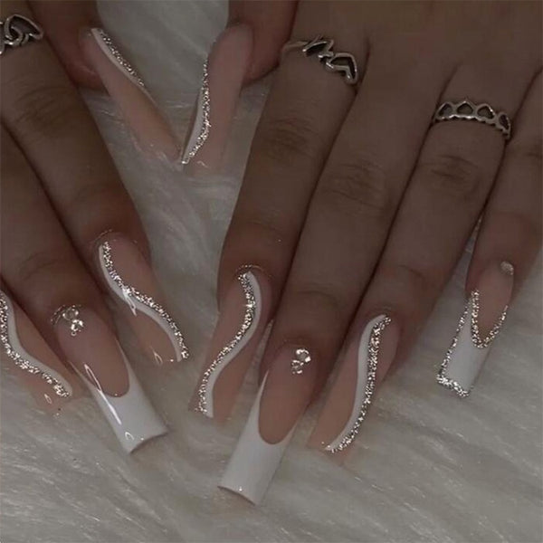 Uñas Postizas de Diamante Resistente - Diseño Europeo Premium