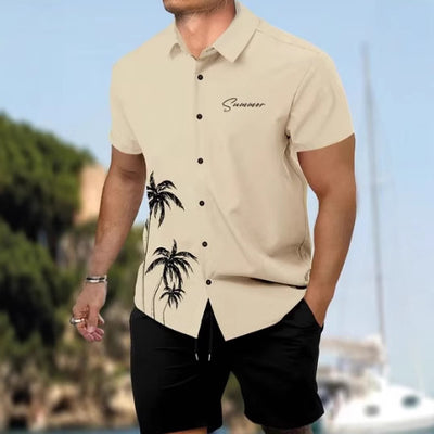 Conjunto Deportivo Estampado 3D - Playera y Shorts - Image 2