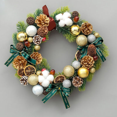 Árbol de Navidad Invertido con Guirnalda de Ratán y Adorno Cuerno - Image 37