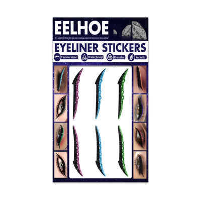 Delineador Adhesivo Diamantado Impermeable - Pegatinas de Eyeliner Gato Sexy para Maquillaje - Image 5