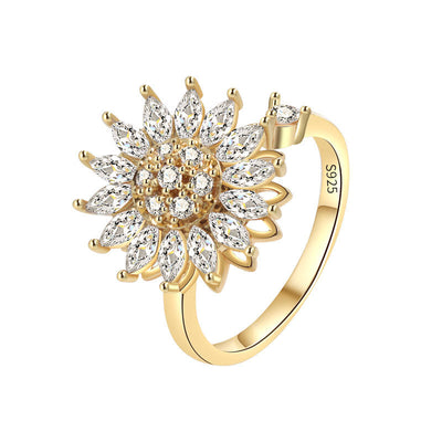 Anillo Giratorio de Plata de Ley S925 para Mujer - Image 5