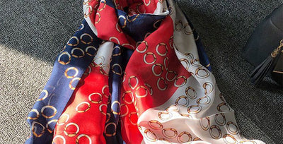 Pashmina Elegante Estilo Occidental - Bufanda Fina de Seda para Invierno - Image 10