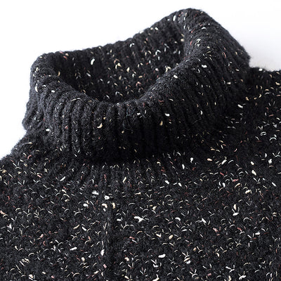 Suéter de Cuello Alto Mohair para Otoño e Invierno - Image 6