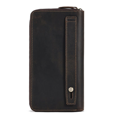 Billetera de Cuero Genuino Larga para Hombre - Image 8