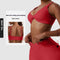 Sujetador Deportivo Mujer Espalda Cruzada Color Sólido