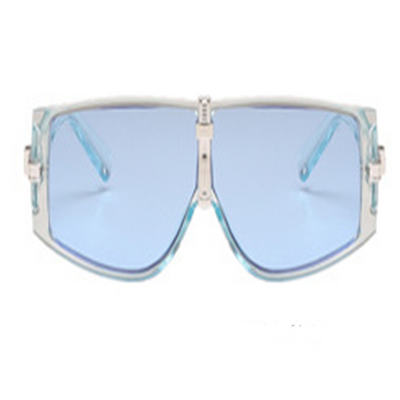 Clear oversized cycling goggles with a full-frame design and transparent lenses, suitable for men. - Image 6