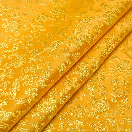 Tela de Brocado Seda Auténtica para Traje Tang Antiguo y Cheongsam - Artesanía DIY - Image 10