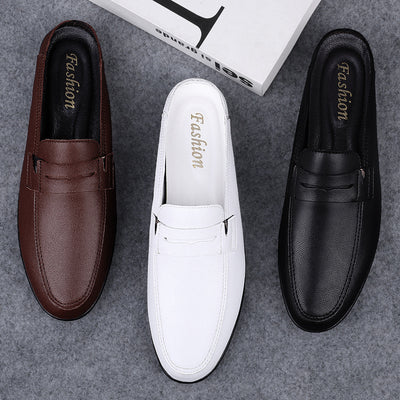 Zapatos Casuales de Cuero Vacuno Tipo Mocasín para Hombre - Image 4