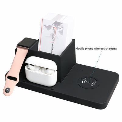 Cargador Inalámbrico 3 en 1 para Teléfono, Auriculares y Reloj - Image 4