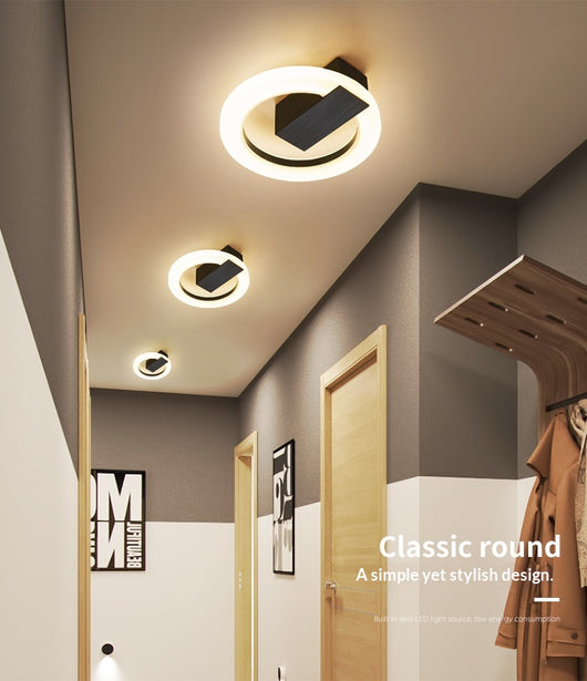 Lámpara de Techo LED Minimalista Nórdica para Recibidor y Entrada - Image 34