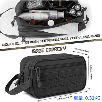 Bolsa Táctica de Aseo para Hombre - Organizador Portátil Resistente - Image 3