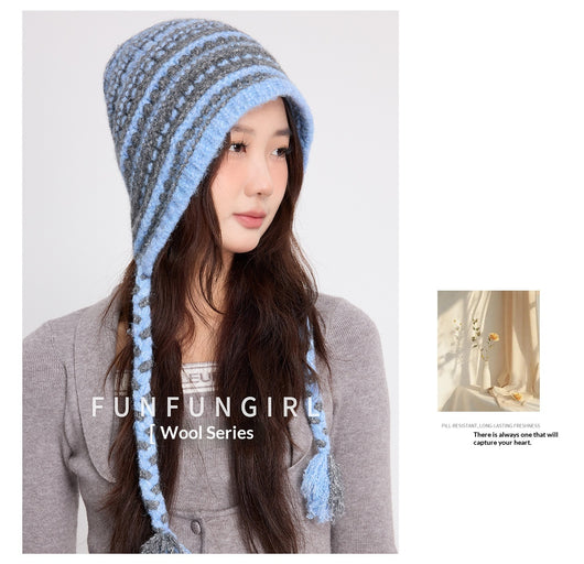 Gorro Tejido Retro para Mujer - Calidez en Lana Premium - Image 12
