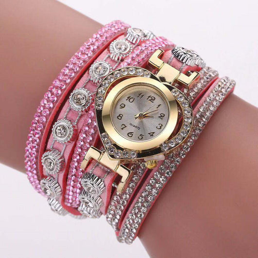 Pulsera Corazón Personalizado con Diamante y Esfera Multicolor - Image 9