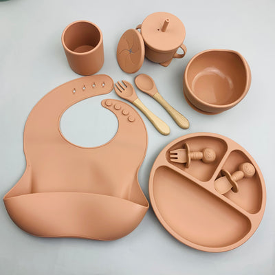 Set de Alimentación Complementaria con Ventosa y Tazón de Silicona - 9 Piezas - Image 23