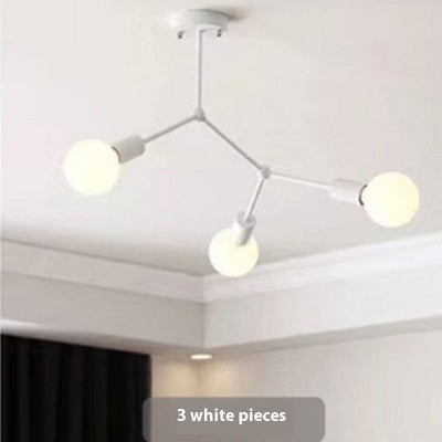 Lámpara de Techo Minimalista de Hierro para Dormitorio y Sala - Image 8