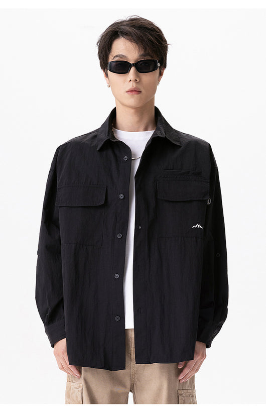 Chaqueta Camisa Retro para Hombre - Estilo Vintage Moderno - Image 11