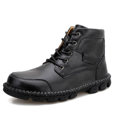 Botas Martin Altas de Trabajo Estilo Británico para Hombre - Image 2