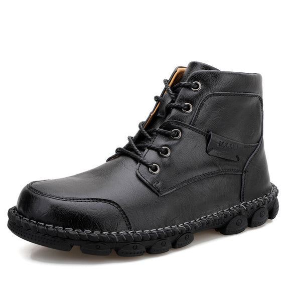Botas Martin Altas de Trabajo Estilo Británico para Hombre