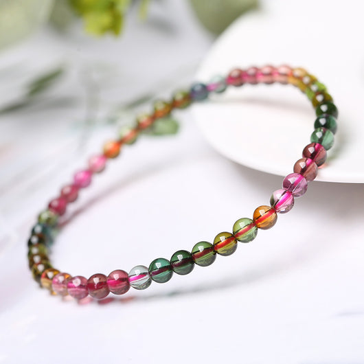 Pulsera de Turmalina Cristal Single Circle 4.5mm - Image 10