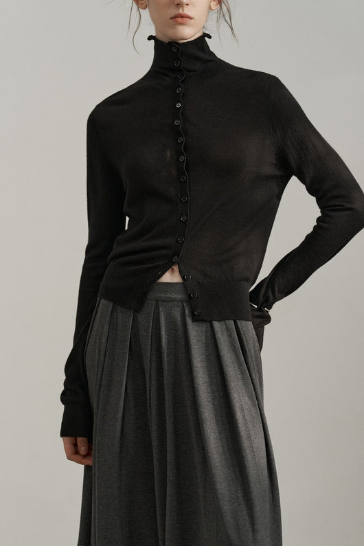 Cardigan Cuello Alto Casual para Mujer - Image 25