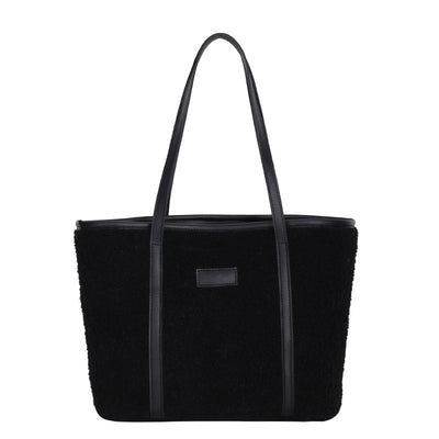 Bolso de Mujer Grande en Lana de Cordero con Textura Premium - Image 2