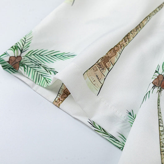 Camisa Hawaiana Suelta de Manga Corta para Hombre - Image 4