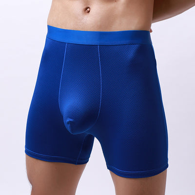 Bóxers Largos Transpirables con Malla para Hombre - Comodidad Deportiva