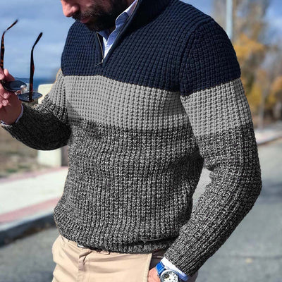 Suéter Tejido Estilo Británico Casual - Image 8