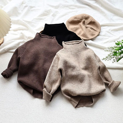 Suéter Cuello Alto Otoño para Niño - Pullover Cálido y Cómodo - Image 16