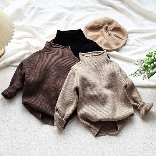 Suéter Cuello Alto Otoño para Niño - Pullover Cálido y Cómodo - Image 16