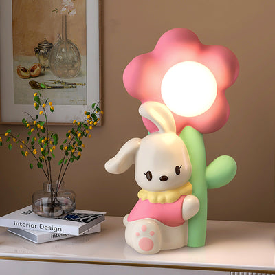 Lámpara de Mesa Luminosa con Flores Creativas - Diseño Moderno y Elegante - Image 9