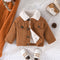 Jaqueta Infantil Quente com Estampa de Ursinho - Design Moderno e Confortável