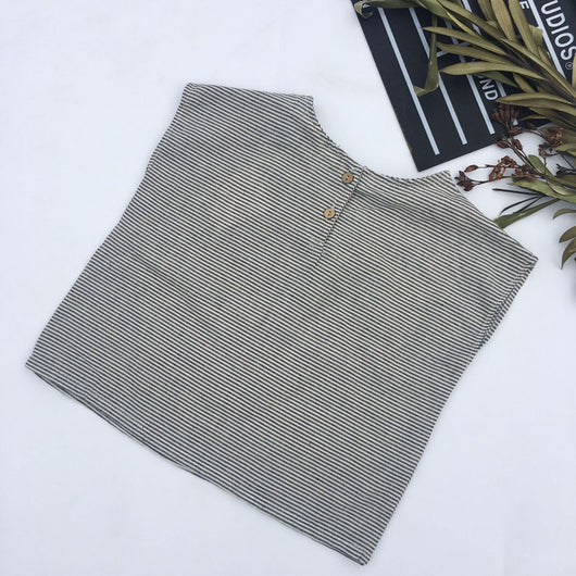 Playera a Rayas para Niños y Niñas - Comodidad de Verano - Image 8