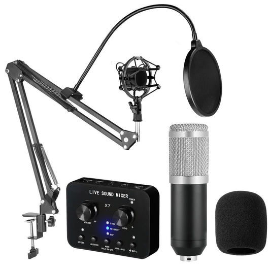 Micrófono Dinámico Profesional para Karaoke, Podcast y Transmisiones en Vivo - Image 8