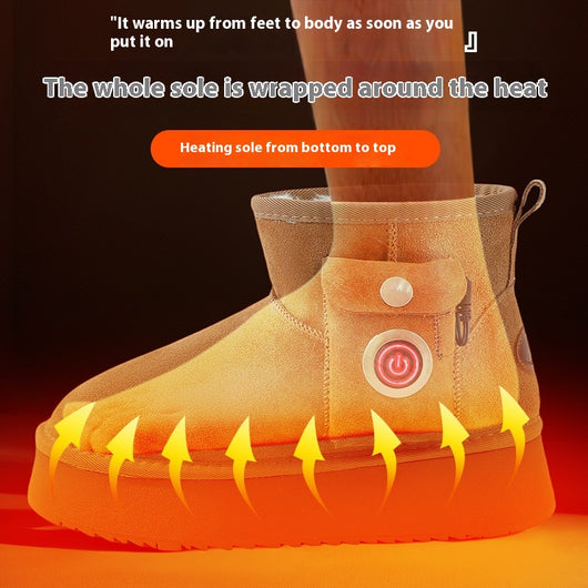 Botas Térmicas Eléctricas con Forro de Lana - Impermeables para Hombre y Mujer - Image 3