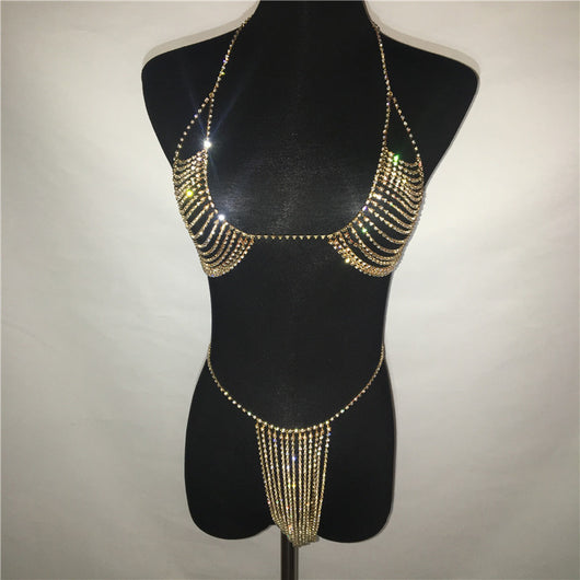 Conjunto de Lencería con Cadena Corporal de 2 Piezas - Image 5