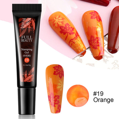 Kit de Adhesivo Fluorescente para Diseño de Uñas con Plantillas de Transferencia - Image 16