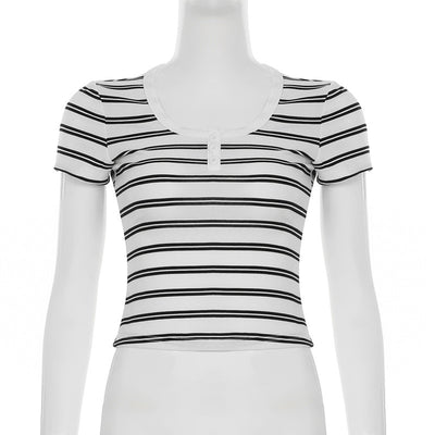Blusa Coreana Elegante Ajustada para Chicas Modernas - Image 10